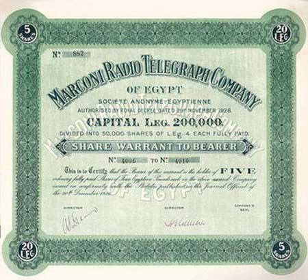 Marconi Radio Telegraph Company of Egypt